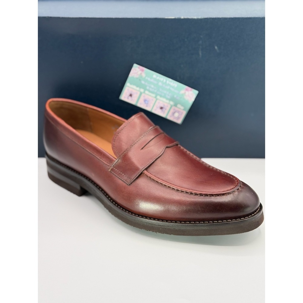 Allen Edmonds Randolph Chili Leather Penny Loafers Mens 9